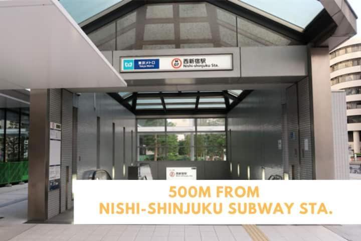 טוקיו 北新宿 Central Shinjuku Walk To Kabuki-Chou, Golden Gai מראה חיצוני תמונה